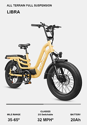 Fucare Libra Full Suspension Electric Bike