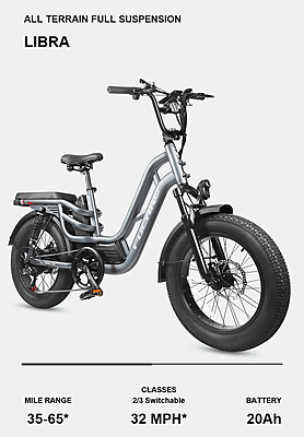 Fucare Libra Full Suspension Electric Bike