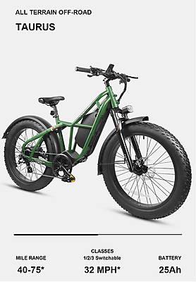 Fucare Taurus Fat Tire Ebike