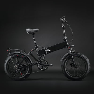 Paselec AF7 Foladable Full Suspension EBike 500w 48v 10.4AH Fat Tire