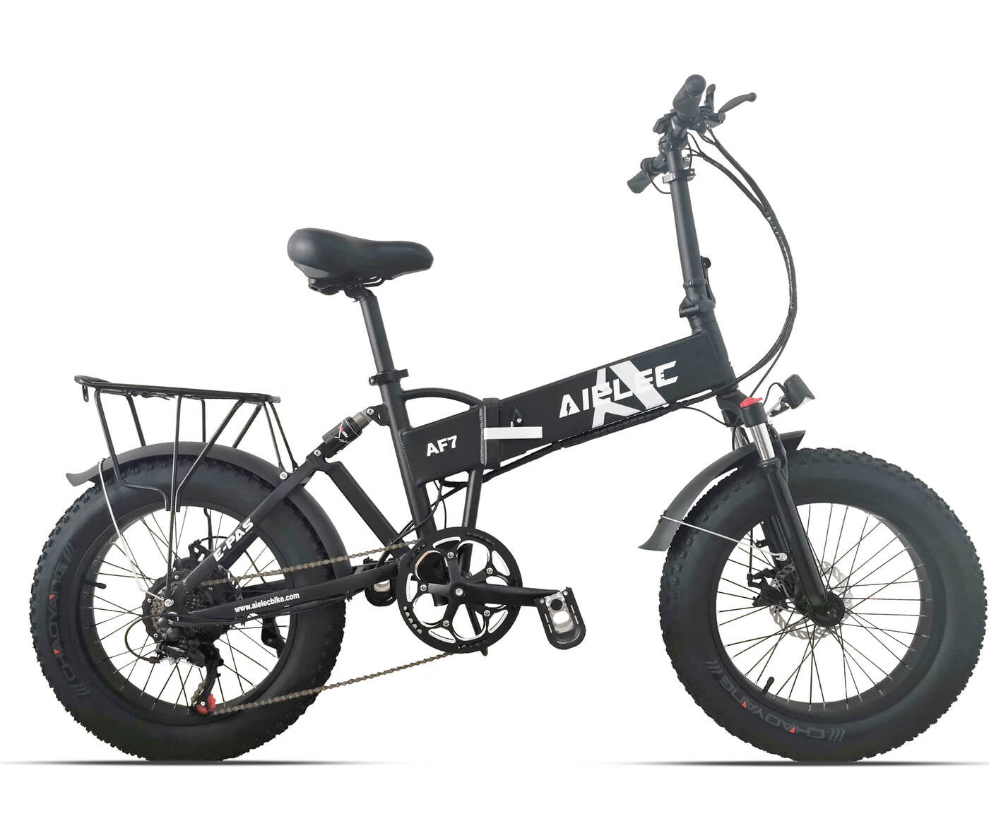 Paselec AF7 Full Suspension Foladable Electric Bike with 500w motor