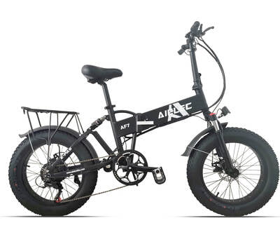 Paselec AF7 Foladable Full Suspension EBike 500w 48v 10.4AH Fat Tire