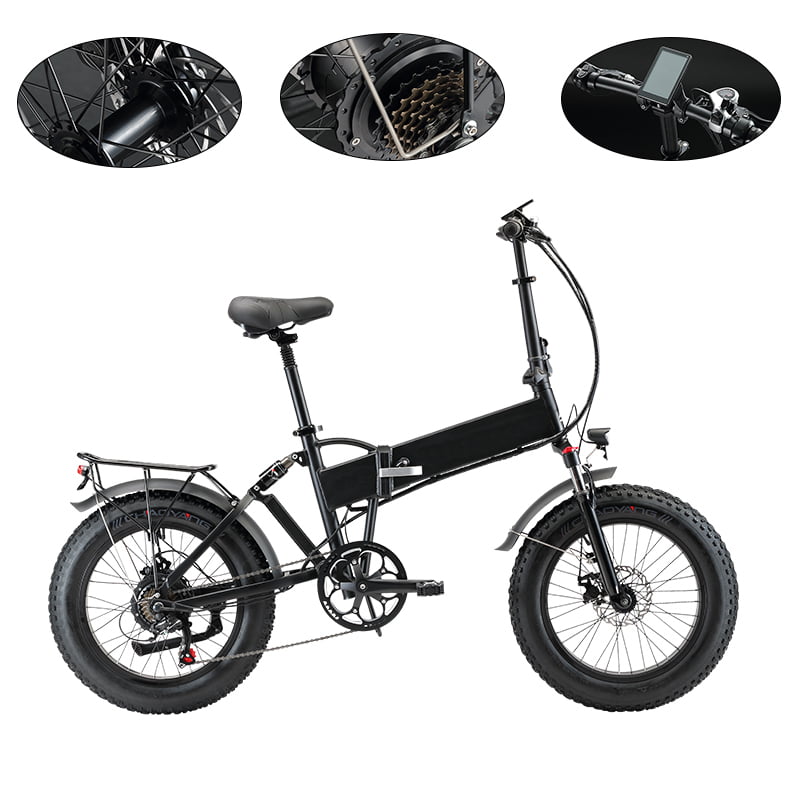 Paselec AF7 Full Suspension Foladable Electric Bike with 500w motor