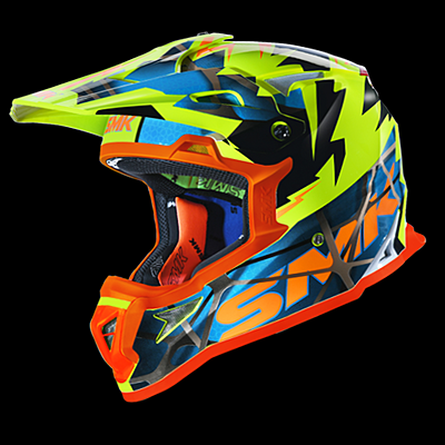 SMK Allterra Fulmine Off Road Motorcycle Helmet