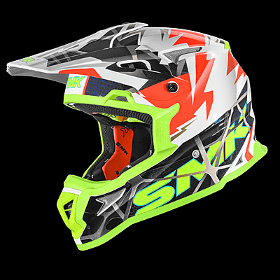 SMK Allterra Fulmine Off Road Motorcycle Helmet