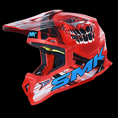 SMK Allterra Smiley Off Road Motorcycle Helmet