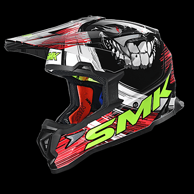 SMK Allterra Smiley Off Road Motorcycle Helmet