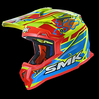 SMK Allterra Tribou Off Road Motorcycle Helmet