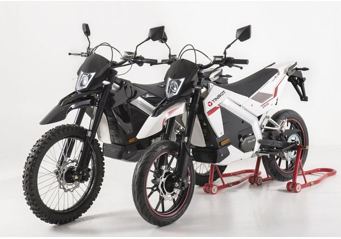 ES-X Dual Battery, Dual Sport DOT Approved Electric Motorcycle by Tinbot