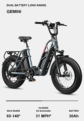 Fucare Gemini Dual Battery Electric Bike