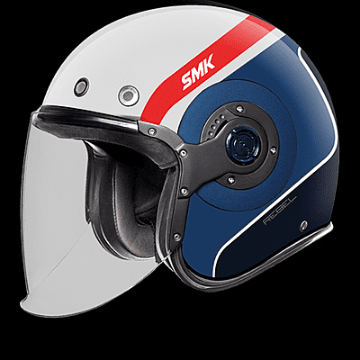 SMK Retro Jet Rebel Open Face Motorcycle Helmet