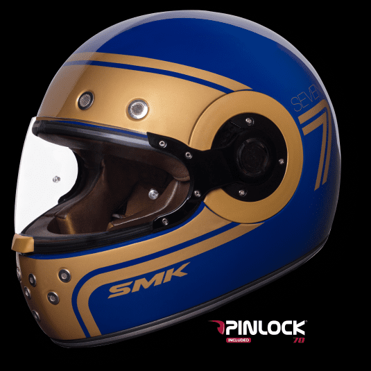 SMK Retro Seven Full Face Motorcycle Helmet