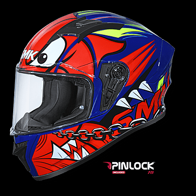 SMK Stellar Monster Full Face Motorcycle Helmet