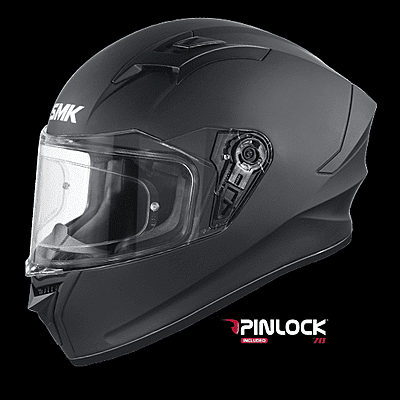SMK Stellar Solid Full Face Motorcycle Helmet