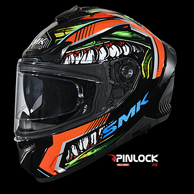 SMK Typhoon Raptor Full Face Motorcycle Helmet