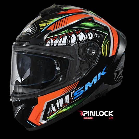 SMK Typhoon Raptor Full Face Motorcycle Helmet