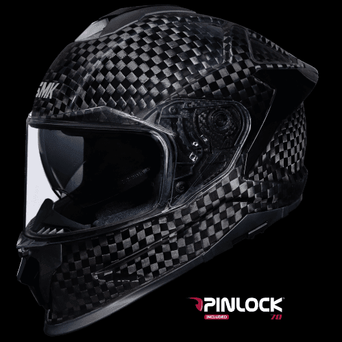 SMK Titan Carbon Solid DOT Approved Helmet