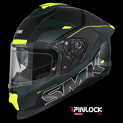 SMK Titan Firefly DOT Approved Motorcycle Helmet