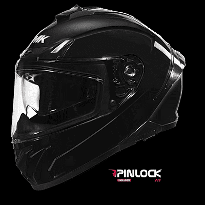 SMK Typhoon Solid Full Face Motorcycle Helmet